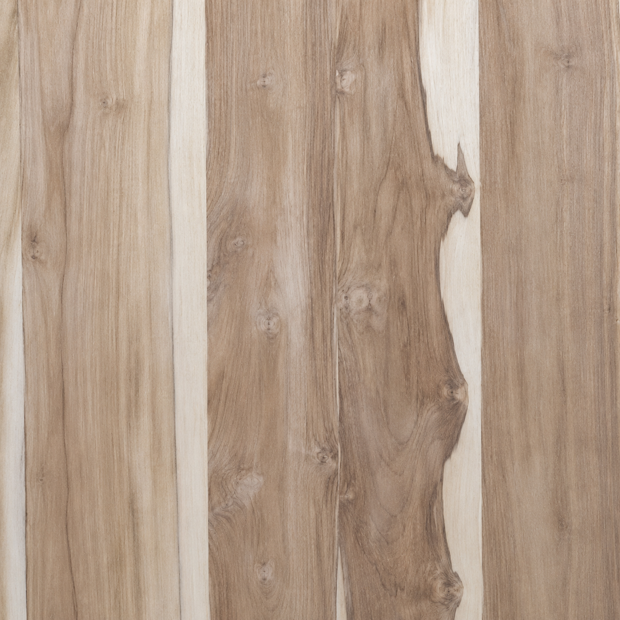 Veta natural de Enchapado Teka Desempatada para muebles elegantes y paneles decorativos