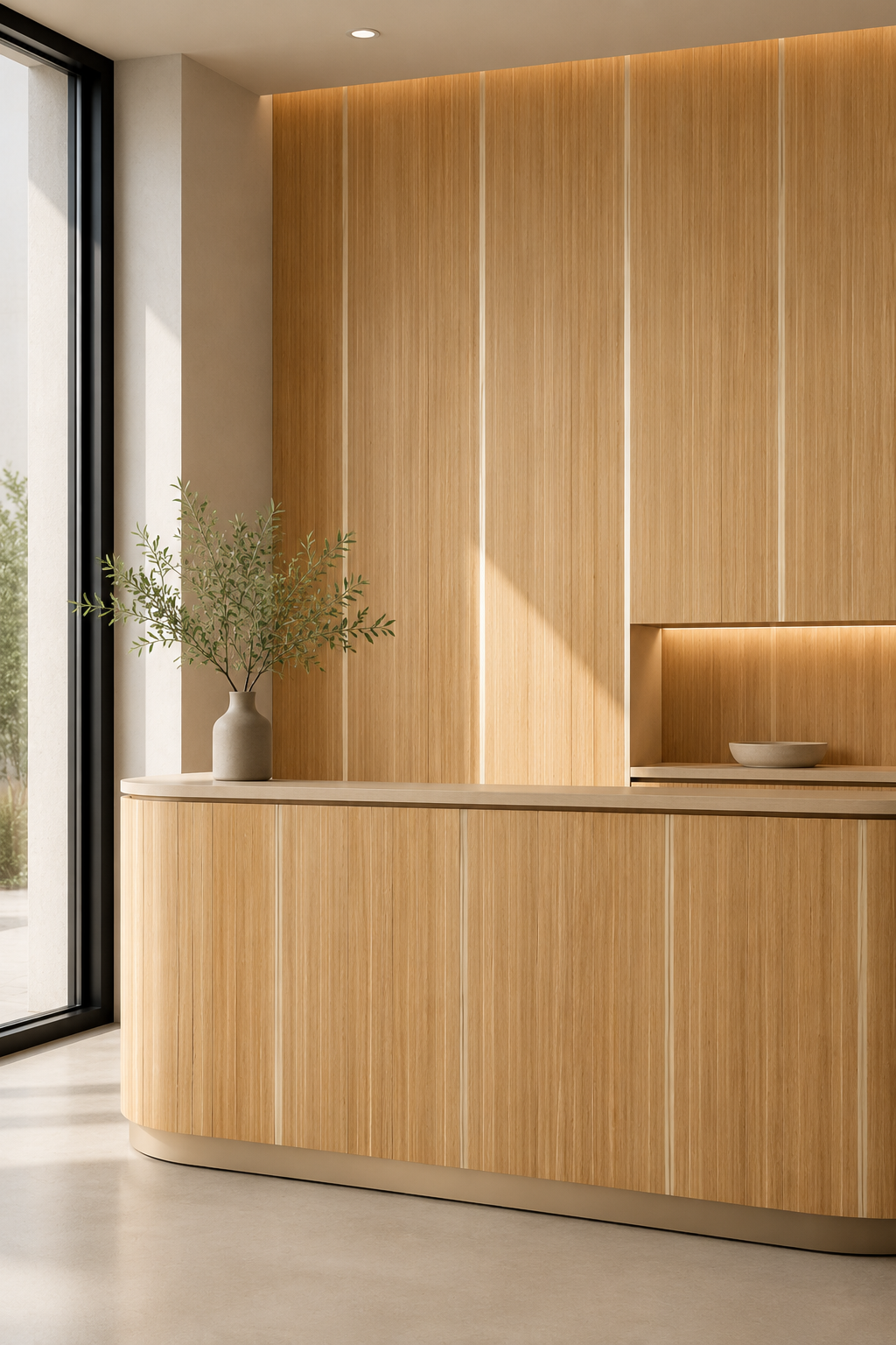 Aplicación de Chapa Iroko en enchapado de MDF, muebles y proyectos de carpintería