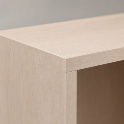 Aplicación de Cubre Canto Birch en muebles, tableros y proyectos de carpintería