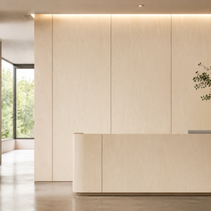 Aplicación de Triplay Birch Ruso Importado en muebles modernos y proyectos interiores