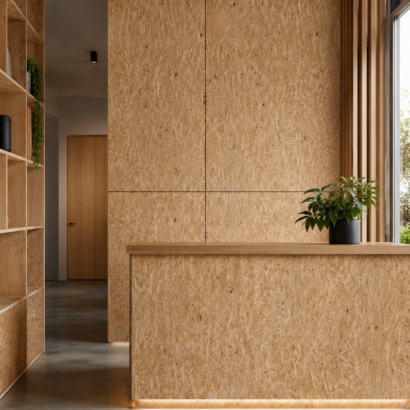 Aplicación de Triplay OSB Importado en proyectos de construcción, carpintería e interiorismo